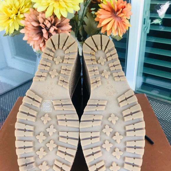 COACH Karson Suede Wedge Bootie - Picture 5 of 8